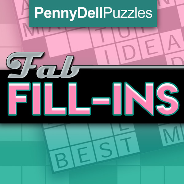 Crosswords and Puzzles The Independent Play PennyDell Fab FILLINS™