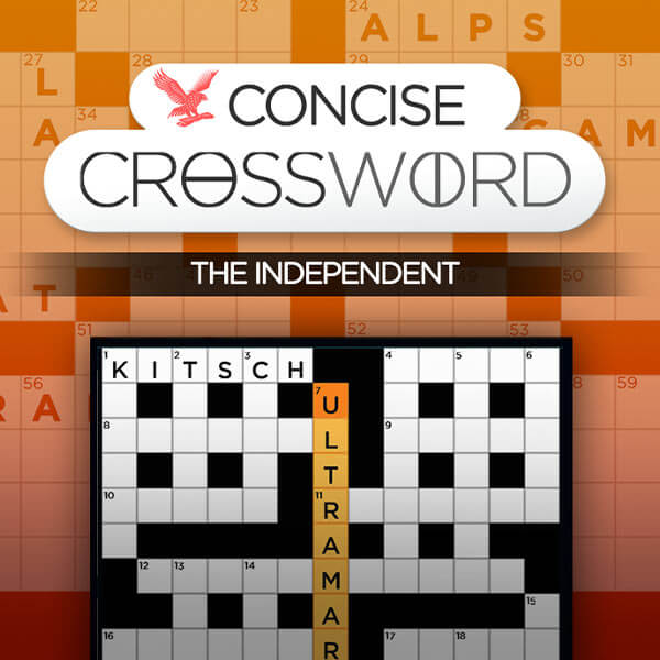 Concise Crossword - The Independent